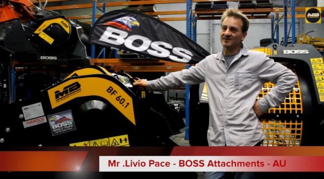 Video-interview with Mr. Livio Pace of Boss Attachments 